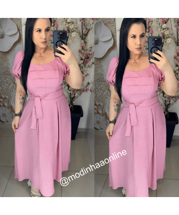 Vestido Celina Rosa